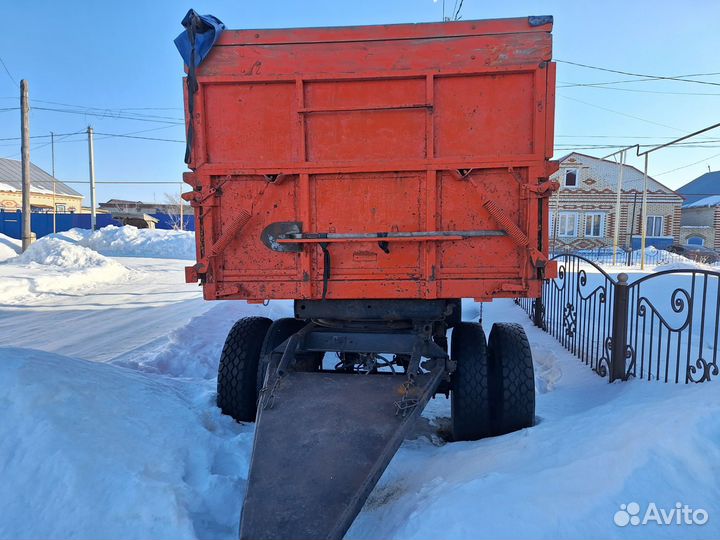 Прицеп самосвальный СЗАП 8527, 1990