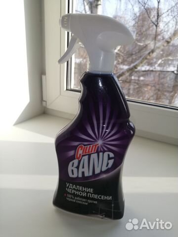 Спрей «cillit bang» для удаления черной плесени