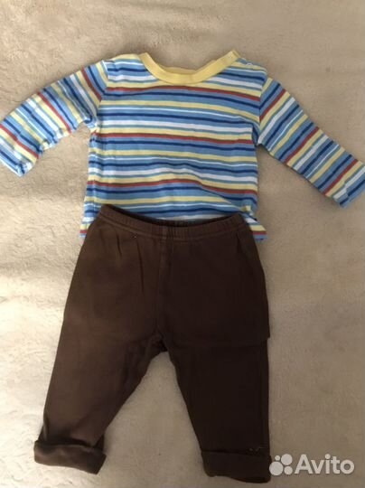 Пакет вещей для мальчика 68 размер