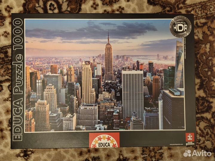 Пазлы educa 1000 деталей