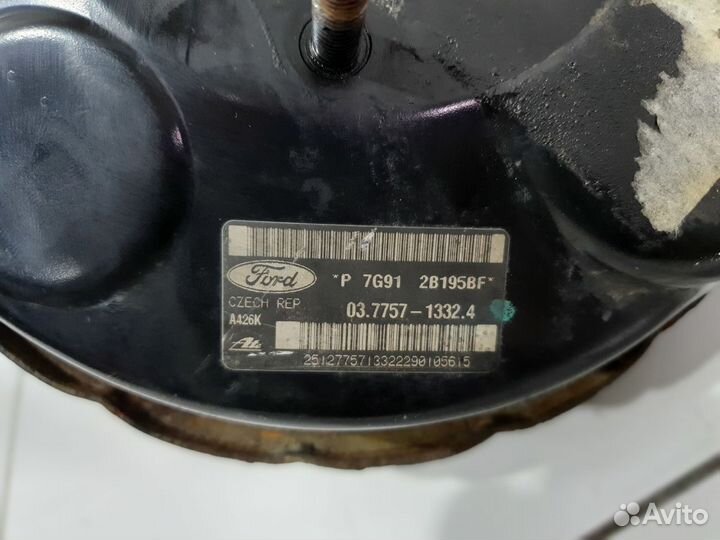 Усилитель тормозов вакуумный Mondeo IV 2007-2015