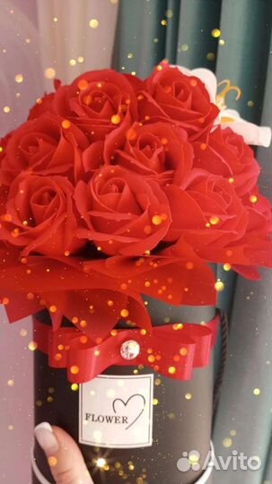 Букет цветов из мыла в наличии