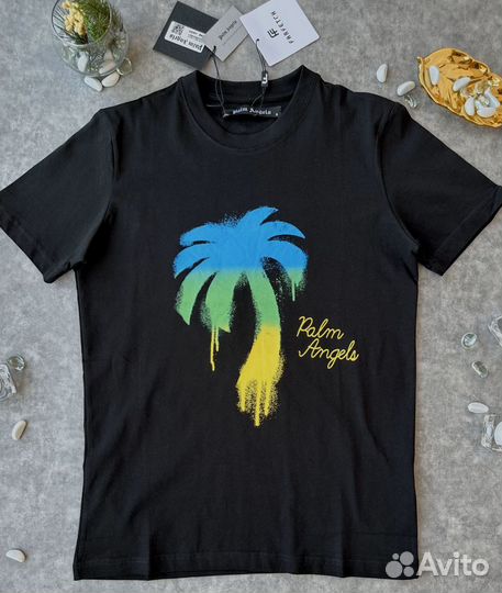 Palm Angels футболка с пальмой S M L XL XXL
