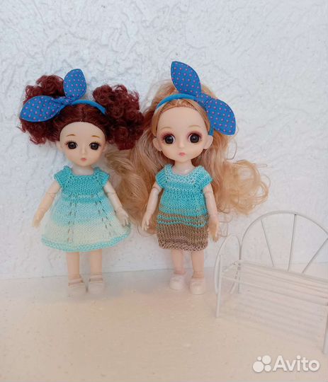 Баболи, одежда на куклу ростом 16 см