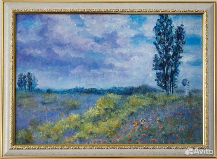 Прогулка по лугам в Аржантёе (копия)