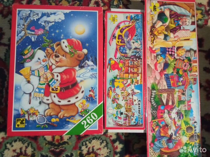 Игра настольная. Пазлы 90-х, 2000-х