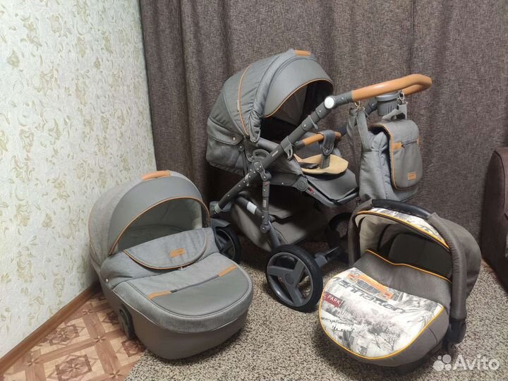 Коляска adamex 3 в 1