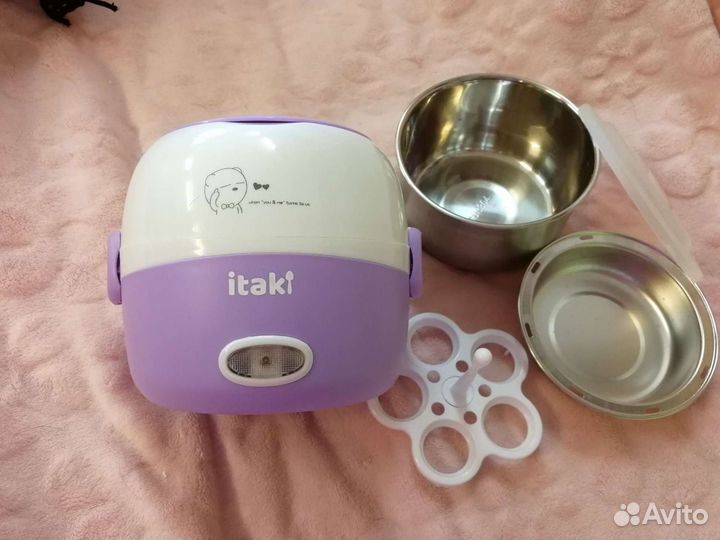 Электрический ланч-бокс с подогревом