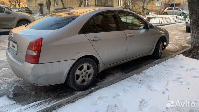 Nissan Primera 2.0 AT, 2002, битый, 277 860 км