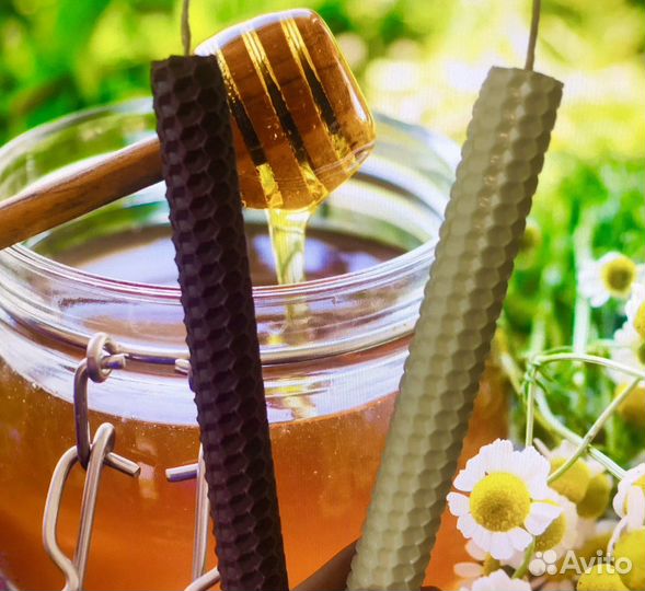 Свечи из вощины