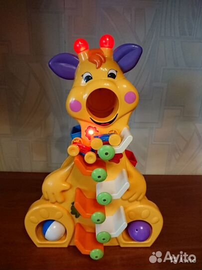Музык. слон molto и жираф kiddieland
