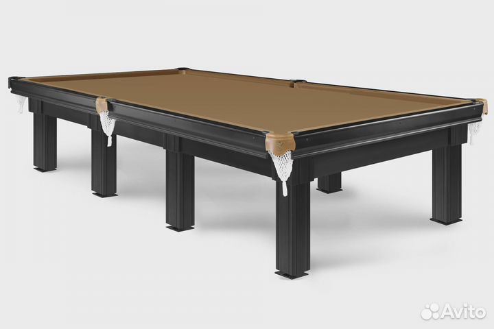 Бильярд Омега III 9 ф. Пул, Super Stone 40, Сетки