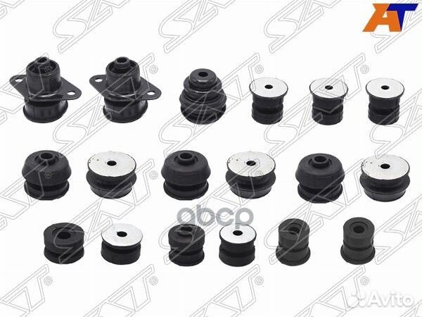 Опоры рамы кузова (комплект) toyota land cruiser