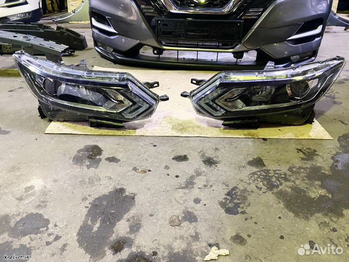 Передняя часть Ниссан Кашкай джи 11 2017-2023