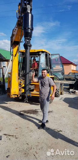 Аренда экскаватора погрузчика jcb