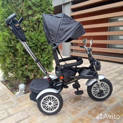 Трехколесный велосипед с родительской ручкой