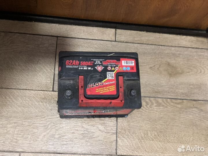 Аккумулятор Б\у 62 Ah