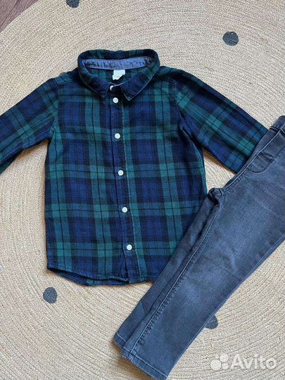 Рубашка и джинсы HM