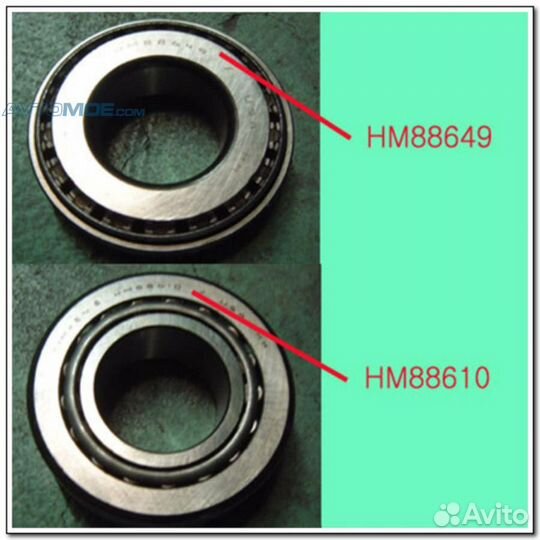 Подшипник хвостовика переднего моста внутренний (K