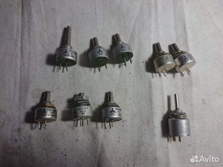Переменные резисторы сп3-45А и сп4-2М
