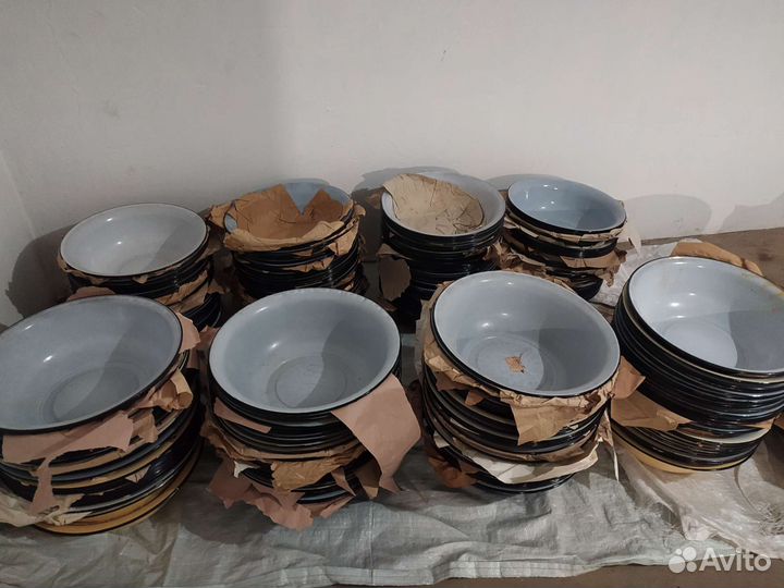 Эмалированная посуда СССР новая