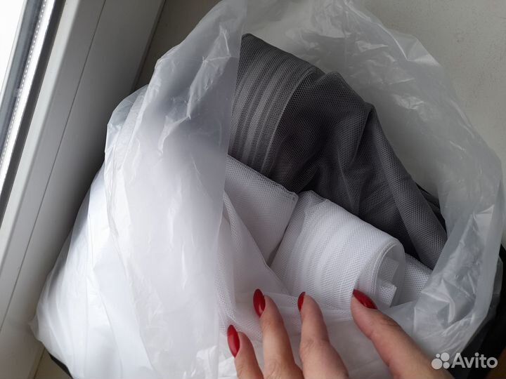 Тюль с утяжелителем новая