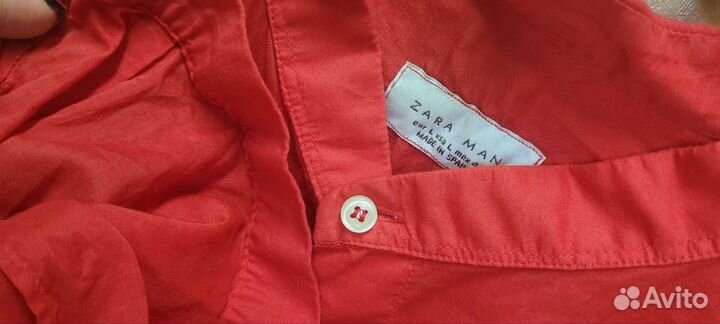 Рубашка zara 48