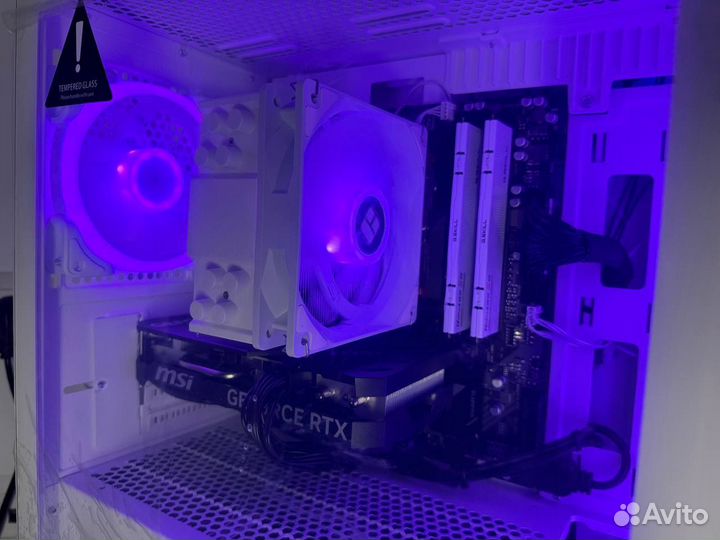 Игровой пк 4060ti + r5 7500f + 32gb ddr5