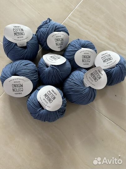 Пряжа drops cotton merino