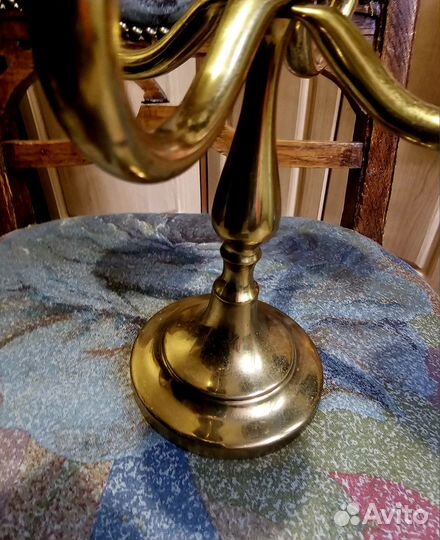 Винтажный подсвечник