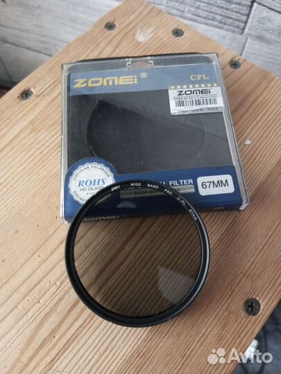Cpl фильтр zomei 67мм