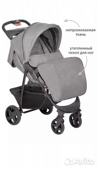 Прогулочная коляска новая