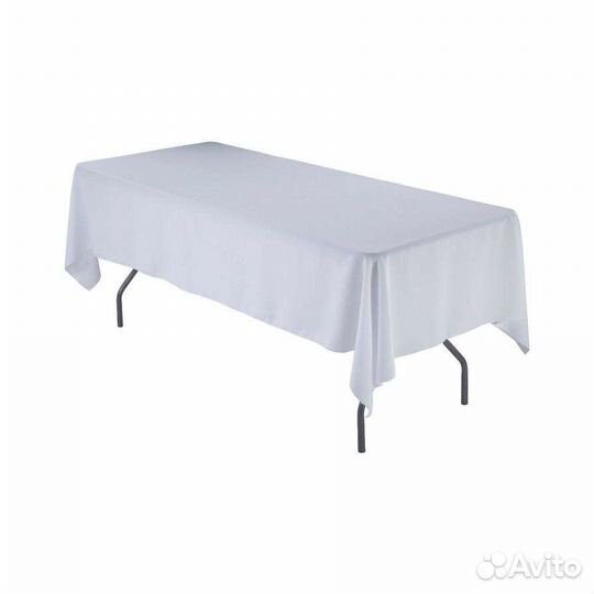Скатерти в аренду белые