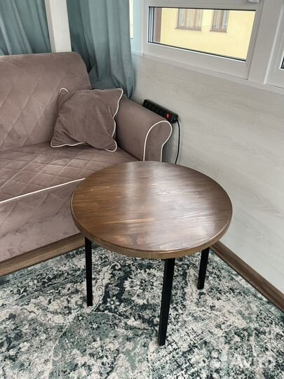 Стол журнальный круглый