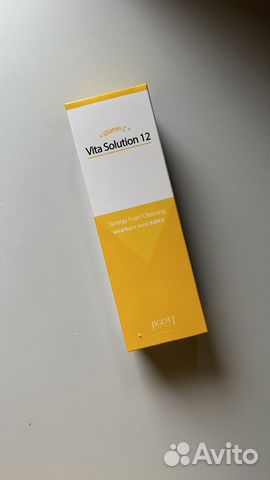 Пенка для умывания jigott vita solution 12