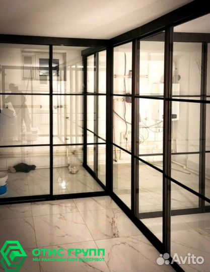 Перегородки для зонирования / Лофт перегородки