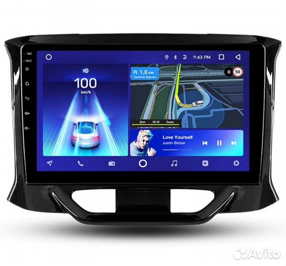 Штатная магнитола на LADA Xray 15-19