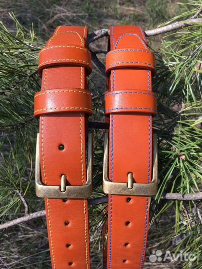 Мужской кожаный ремень