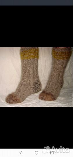 Носки вязаные ручной работы