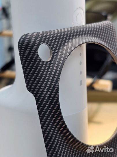 Чехол для Oppo Find X7 Ultra а-ля carbon