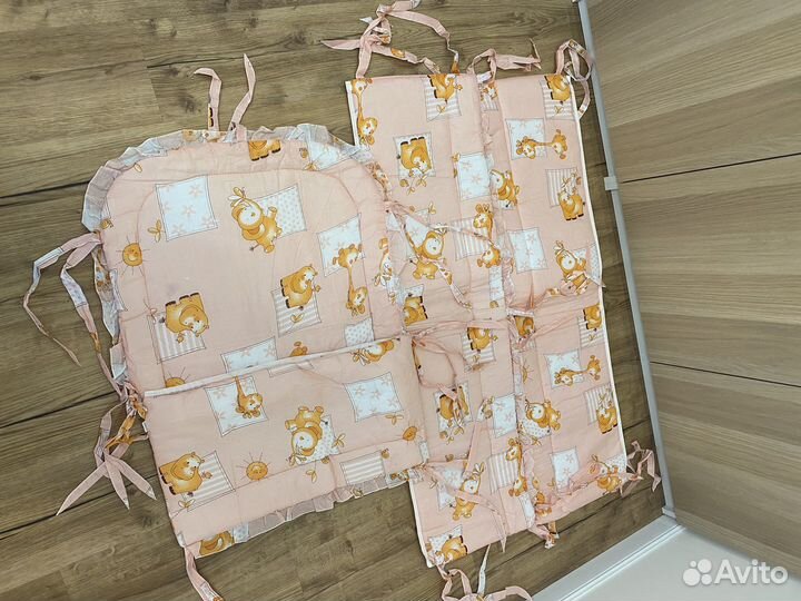 Бортики в детскую кроватку