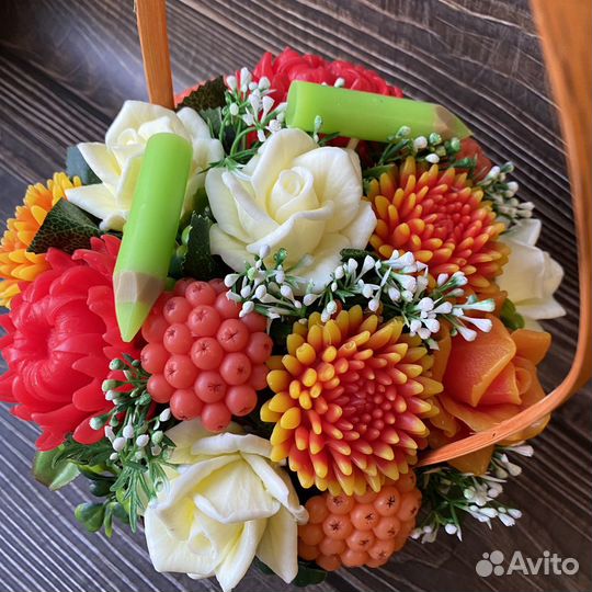 Букет из мыла