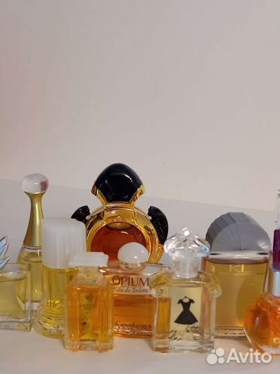 Винтажные миниатюры духи