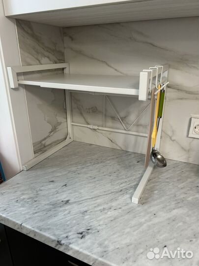 Полка для микроволновки раздвижная