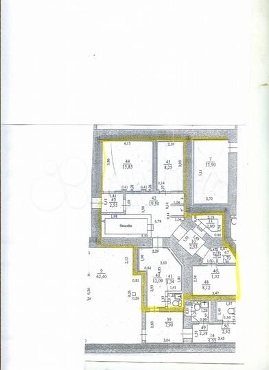 Помещение свободного назначения, 90 м²