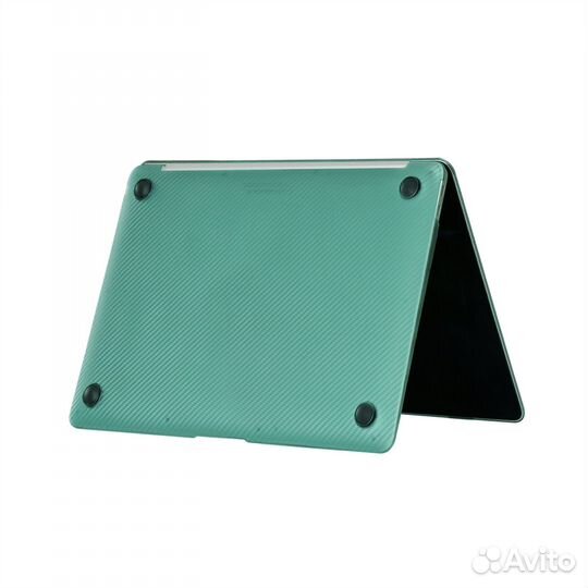 Чехол для MacBook Air 13 2018-2021 хаки карбон