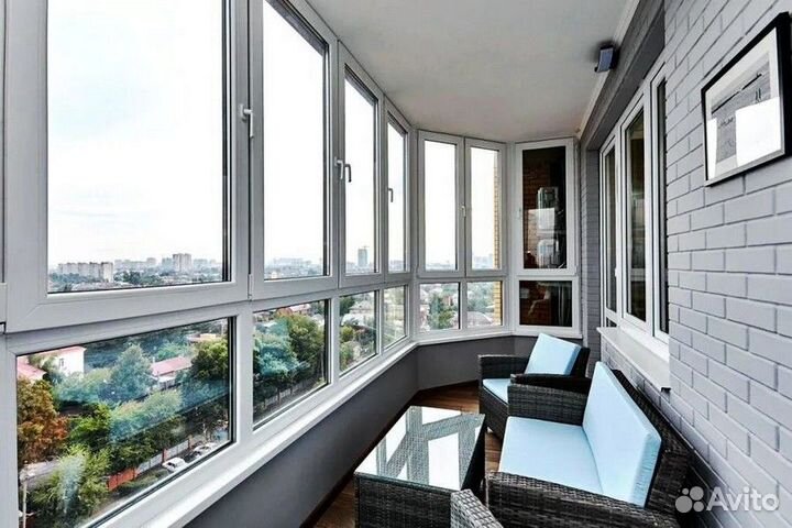 Остекление балконов