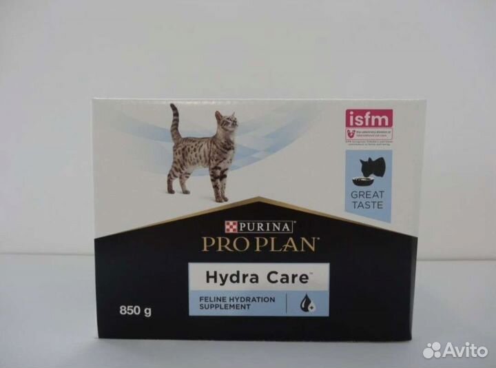 Ветеринарные корма для кошки purina PRO plan