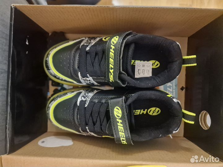 Роликовые кроссовки heelys рр. 30 (17см)