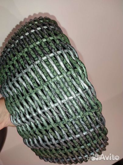 Кашпо 12. Из ротанга